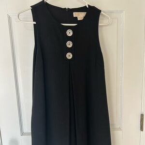 Elegant Black Sleeveless Dress